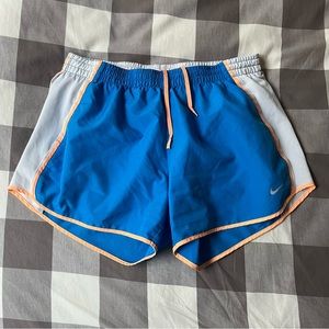 Nike Blue Orange Tempo Running Shorts